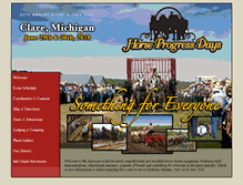 Tablet Screenshot of horseprogressdays.com